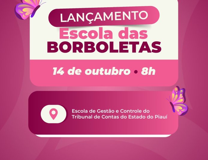 Lançamento da Escola das Borboletas