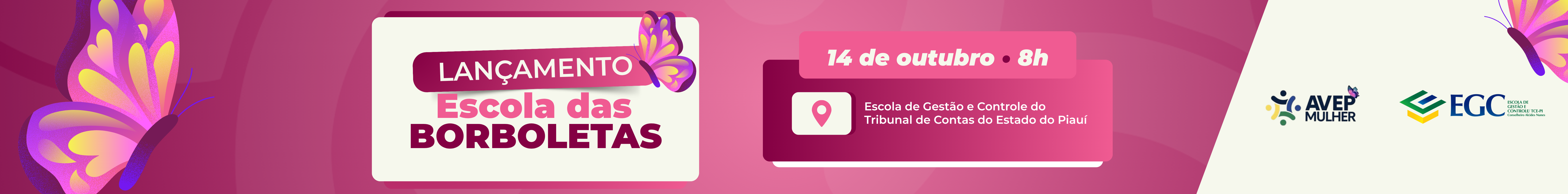 Lançamento Escola das Borboletas